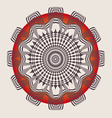 Ornamental poster vector image
