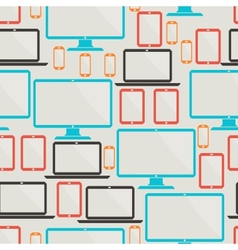 Colorful internet seamless pattern Royalty Free Vector Image