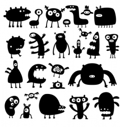 Monsters vector image