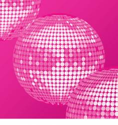 Disco background vector image