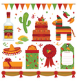 Mexican party Mexican party vector image