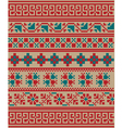 Inca iconography background vector image