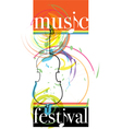 Music festival vector image