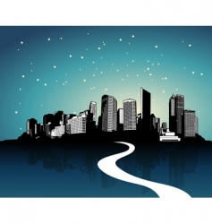 Cityscape vector image