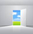 Door vector image