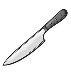 Kitchen knife Kitchen knife vector image