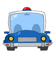 Cartoon Police Car vector image