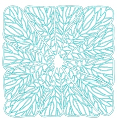 Circle ornament ornamental round lace vector image