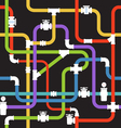 Pipeline vector image
