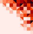 Red tiled background vector image