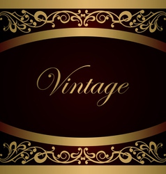 Vintage vector image