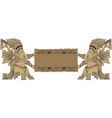 Vector Mayan and Inca tribal vector image