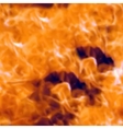 Burn flame fire seamless background vector image