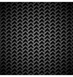 Background with Seamless Black Carbon Texture vector image