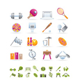 Sports gear and tools vector image