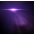 Light flare special effect vector image