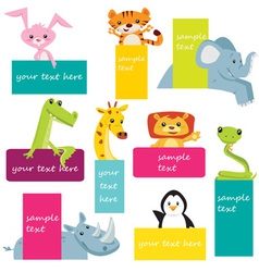 Cute Animals vector image
