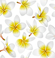 Tropical flowers seamless vector image