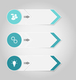 Set modern design banners with infographics vector image