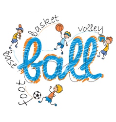 Sport vector image