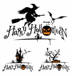 Halloween vector image