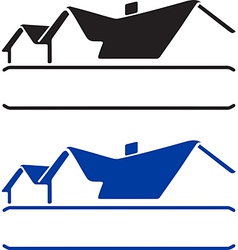 House logo vector image