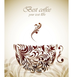Coffe cup vector image