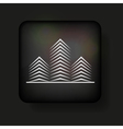 Minimalistic Buildings icon vector image