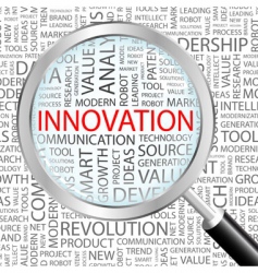 Innovation vector image