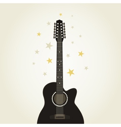 Guitar9 vector image