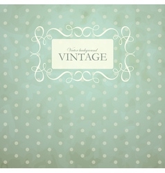 Vintage vector image