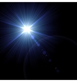 Light flare special effect vector image