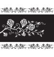 Roses design vector image