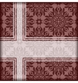 Vintage ornament vector image