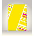 Business brochure vector image