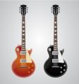 Vector electric guitars vector image