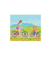 Cartoon female design Cartoon female design vector image
