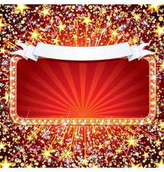 Festive celebration background vector image