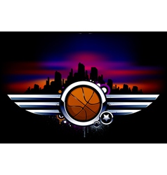 Sport background vector image