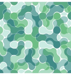 Seamless green pattern vector image