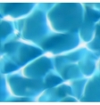 Blue water in a pool Seamless vector image