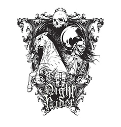 Skull vector image