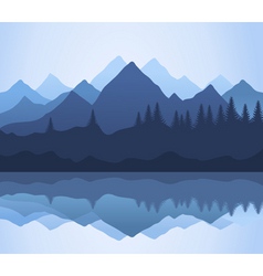 Mountain vector image