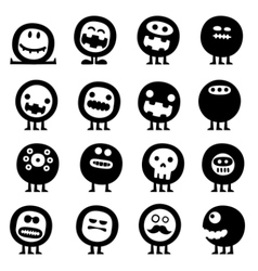 Funny monsters vector image