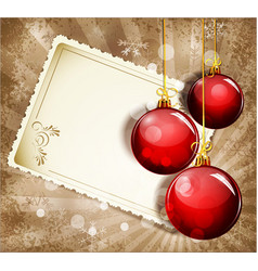 Vintage grunge background vector image