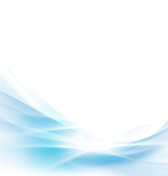 Abstract spread blue wave background vector image