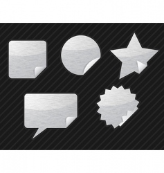 Labels vector image
