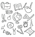 Back to school vector image