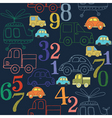 Transportation pattern vector image