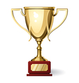 Trophy vector image